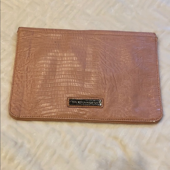 BCBGeneration pink envelope clutch - Picture 2 of 9